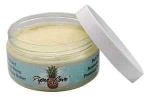 Australian Hemp Premium Body Butter (8 oz.) Butt Naked Fresh Tropical Fragrance