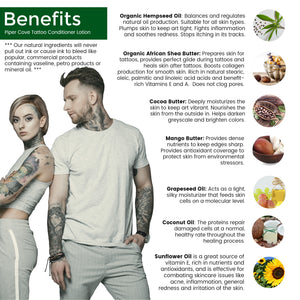 Tattoo Premium Hemp Conditioner Lotion | 4 oz
