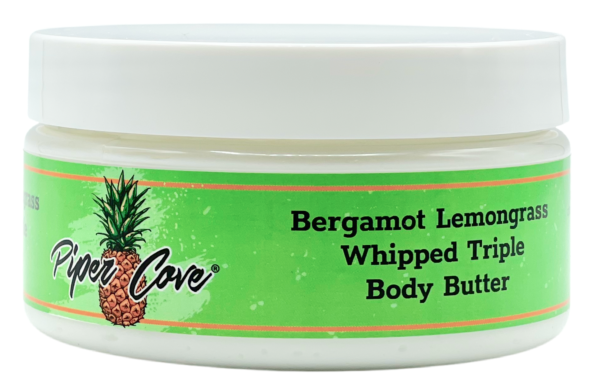 Bergamot Lemongrass Whipped Triple Body Butter | 8 oz