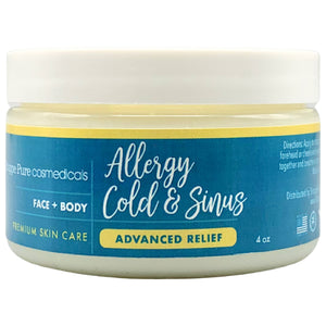 Advanced Allergy, Cold & Sinus Congestion Relief Balm | 4 oz