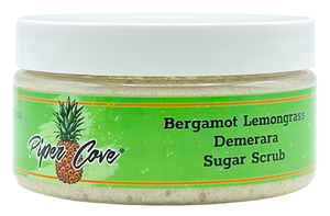 Bergamot Lemongrass Demerara Sugar Scrub | 8 oz